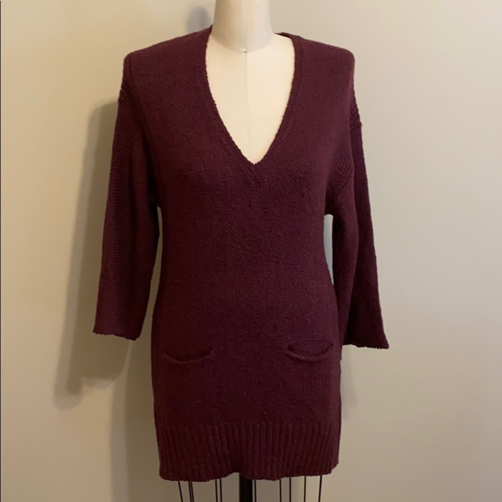 sun and shadow sweater dress